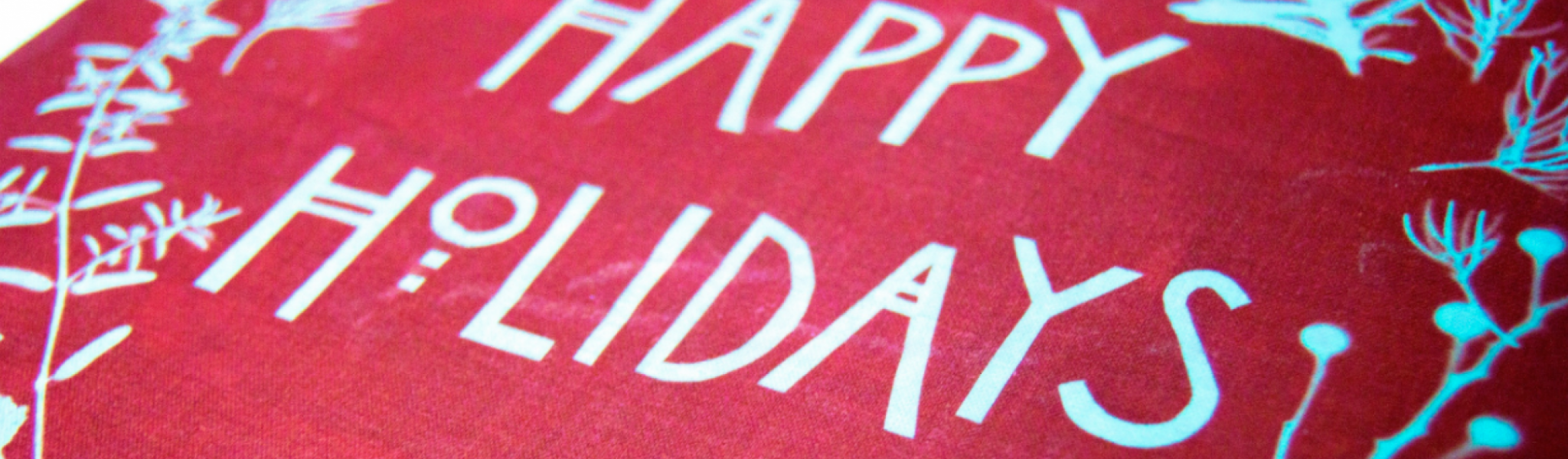 Shadow Printed Holiday Wreath Shadow Printed Holiday Wreath
